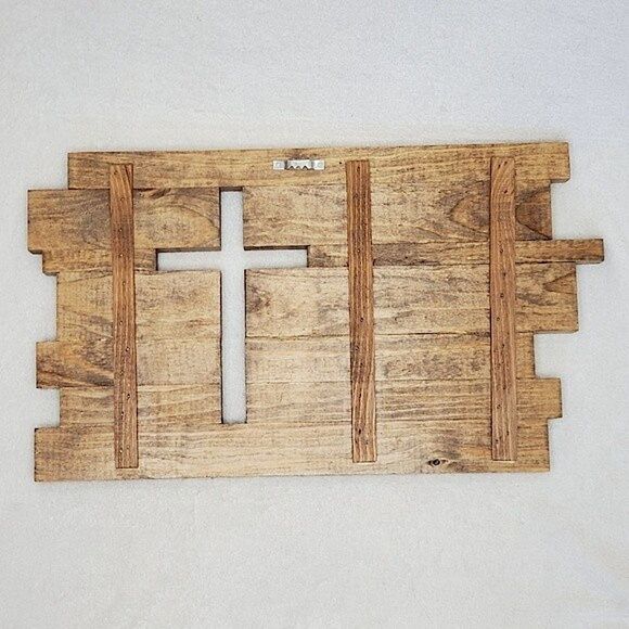 Wooden Cross Wall Decor - Picture 3 of 9
